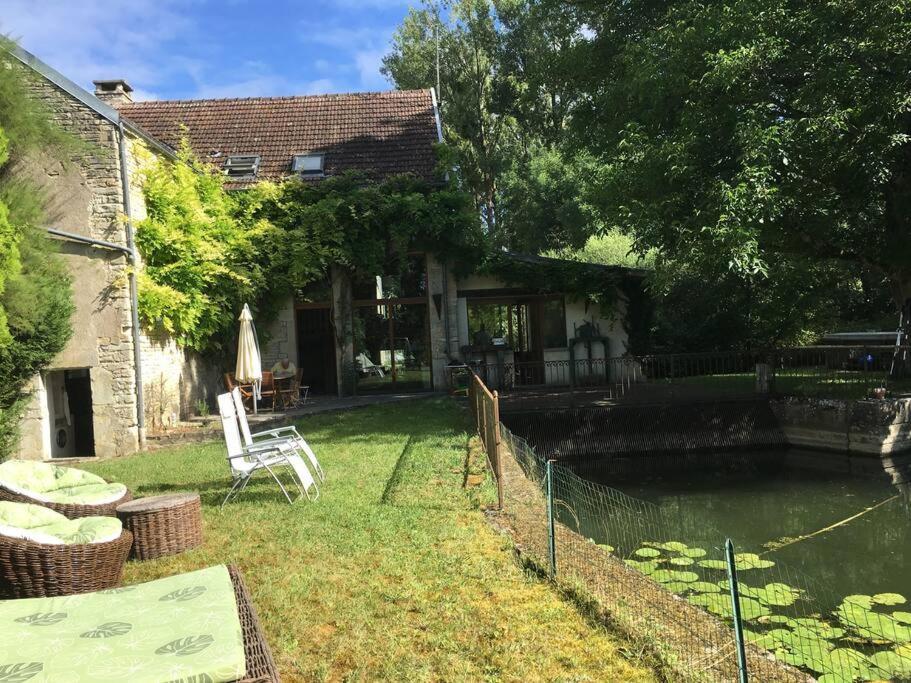 Annay-sur-Serein Magnifique Moulin Proche Chablis, Jacuzzi Et Riviereヴィラ エクステリア 写真