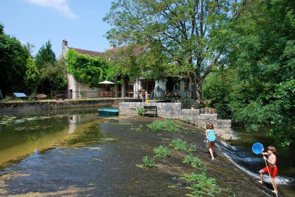 Annay-sur-Serein Magnifique Moulin Proche Chablis, Jacuzzi Et Riviereヴィラ エクステリア 写真