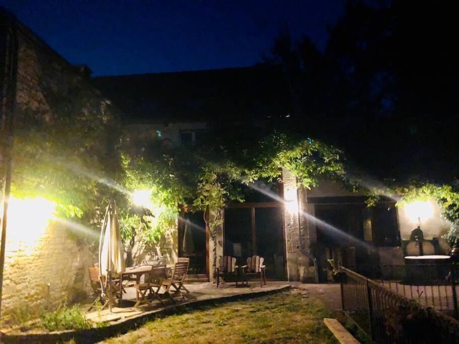 Annay-sur-Serein Magnifique Moulin Proche Chablis, Jacuzzi Et Riviereヴィラ エクステリア 写真