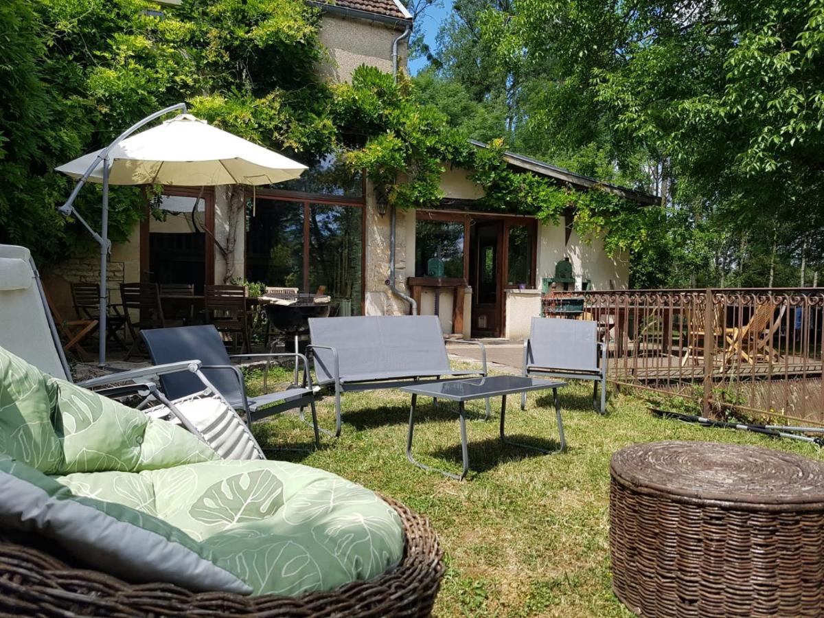 Annay-sur-Serein Magnifique Moulin Proche Chablis, Jacuzzi Et Riviereヴィラ エクステリア 写真